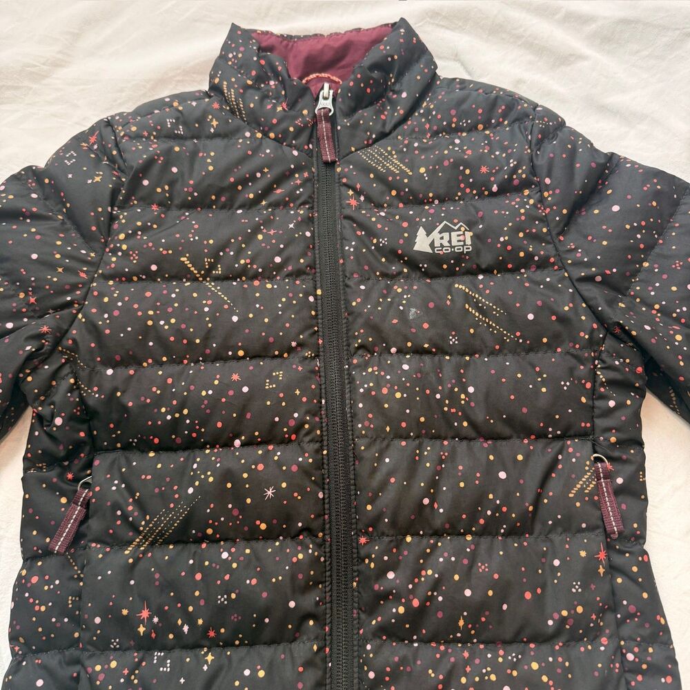 REI Co-op Kids Puffer Jacket with Star Pattern